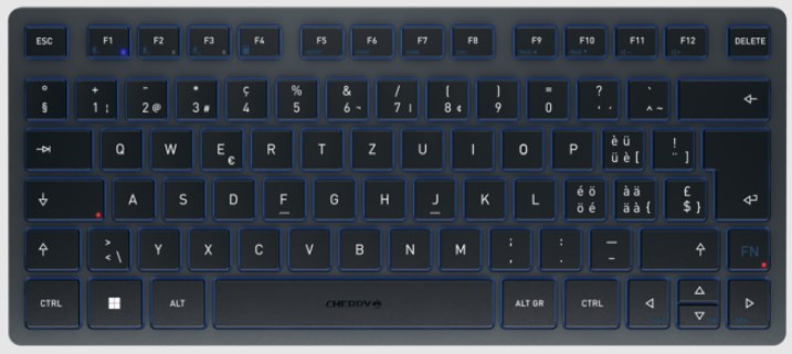 CHERRY KW 7100 MINI BT Slate Blue CHERRY KW 7100 MINI BT Slate Blue